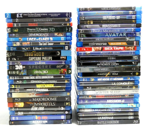 Lot bluray film - lot, vf