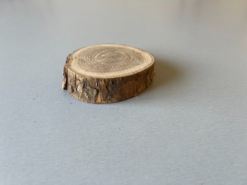 Socle rond bois brut pour - socle,