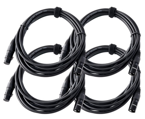 Cable xlr microphone - 4x,