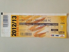 TICKET MATCH LILLE - TOULOUSE