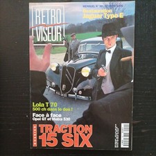 RETROVISEUR 90 Citroen TRACTION 15 SIX LOLA T70 mk3 OPEL GT 1900 MATRA 530 LX