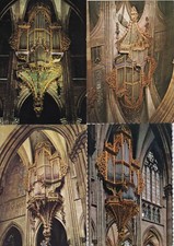 Lot de 4 cartes postales