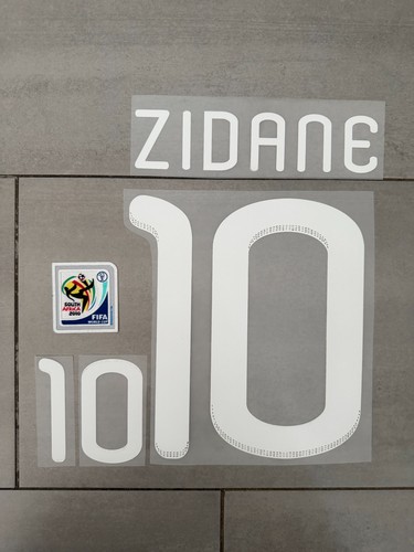 Flocage zidane maillot - flocage,