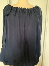 Chemisier blouse bleu - blouse, zara