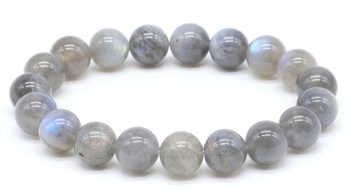 Bracelet labradorite perles - labradorite,