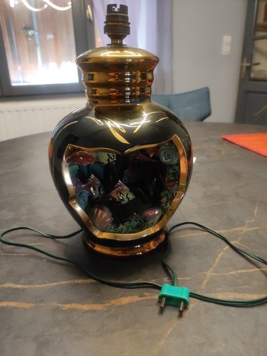 Grande lampe céramique - grande, en