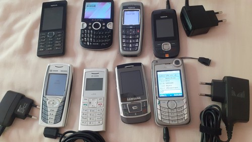 Lot téléphone vintage mobile - vintage,