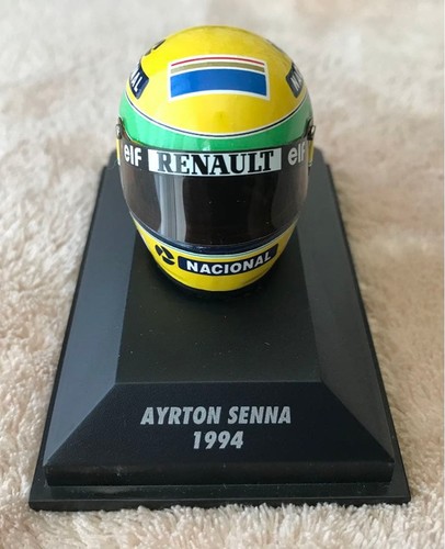 Ayrton senna 1994 helmet - f1,