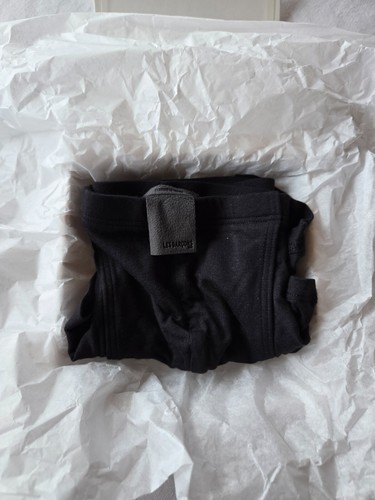Mini boxer noir avec soie