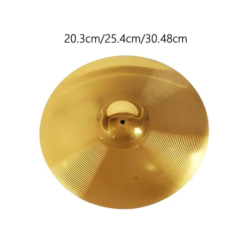 Cymbale crash laiton pour - cymbale,