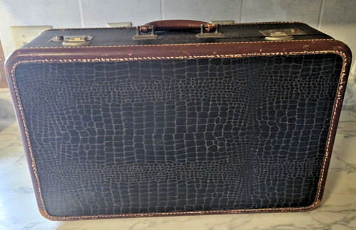 Vintage faux alligator - vintage,