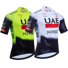 New White Cycling Jersey 2025 TEAM UAE Bike Vest Maillot Men Women Anti-Sweat Qu