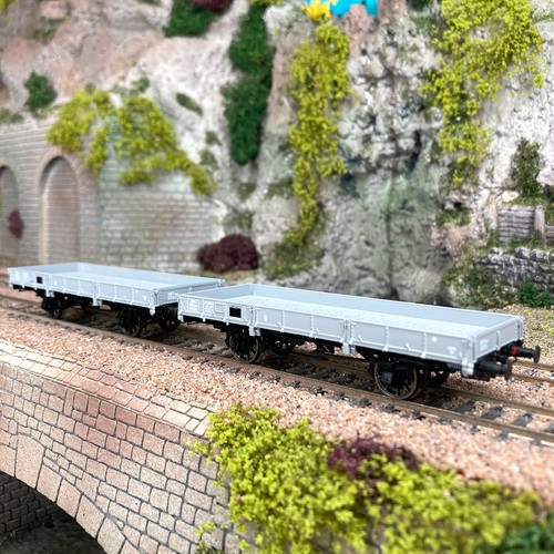 Wagons plats ocem gris - 2,
