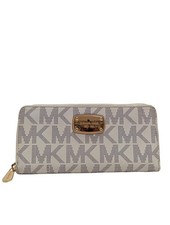 MICHAEL KORS Portefeuille Petit Dames Sac blanc cassé style décontracté