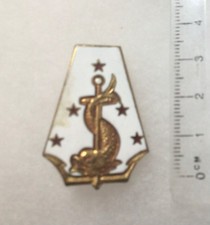 FRANCE MARINE - INSIGNE Société Navale Chargeurs Delmas-Vieljeux (SNCDV).