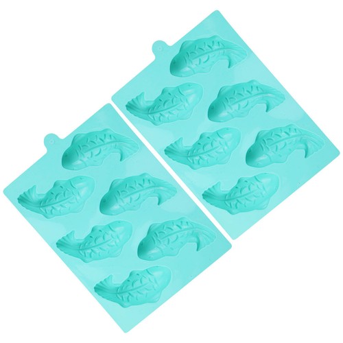 2pcs carp design silicone cake - 2pcs,