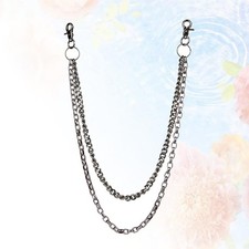  Pantalon Chaîne Poche