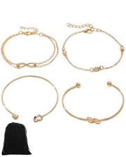 Bracelets pour femme, 4Pcs