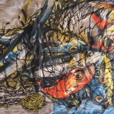 Torchon cuisine peinture