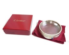 Authentique loupe Cartier Lapis Lazuli vintage métallisée #9354