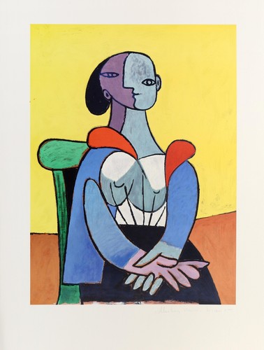 Pablo picasso femme la - À,