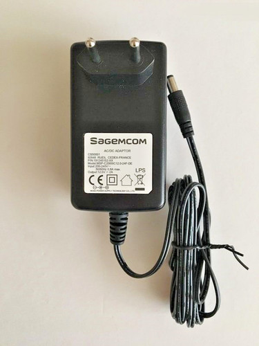 Sagemcom adaptateur 12v box - 12v,