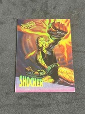 1995 Fleer Ultra Spider-Man / Clear Chrome / SHOCKER / Limited Edition 8 of 10
