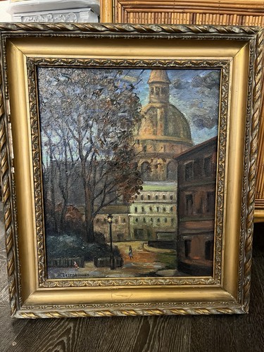 Ancien tableau paris - tableau,