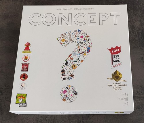 Jeu société concept - jeu, de
