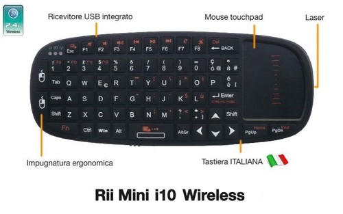 Rii mini i10 sans fil - sans,
