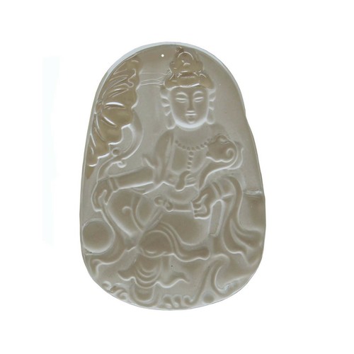 Clear liuli glass - clear, yin