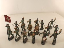 Elastolin Lot de 18 soldats