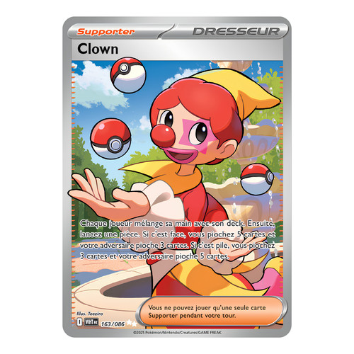 Clown 163 086 carte - 🇫🇷,