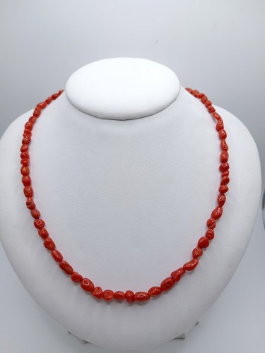 Collier corail rouge - corail,