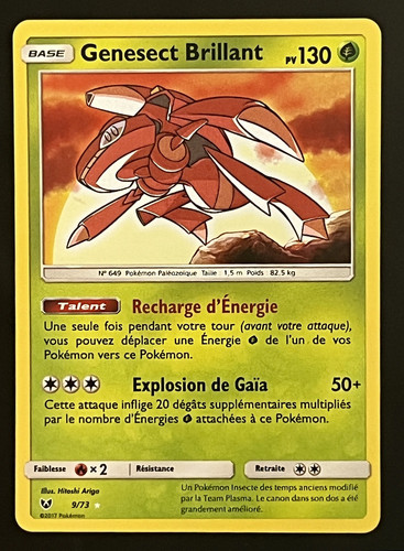 Genesect brillant - 🇫🇷,