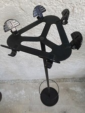 Porte-manteau sur pied MANADE 6 patères années 70 démontable bistrot bureau