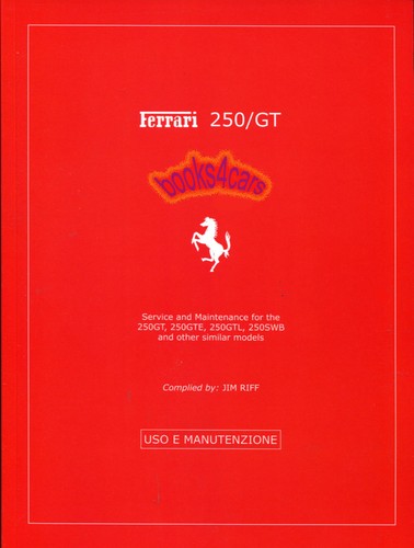 Ferrari 250 service entretien - service,