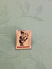 Pin's Pins Pin Enamel 19  Humour "MAINTENANCE" 