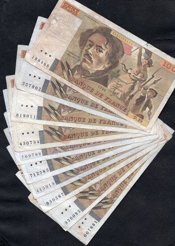 France lot billets de - france,