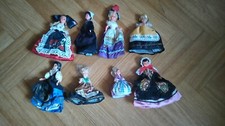 16 anciennes Poupée de