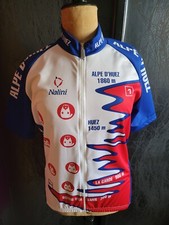 MAILLOT CYCLISTE ALPE D'HUEZ BOURG D'OISANS LA GARDE CYCLISME VÉLO COURSE MONTÉE