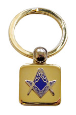 Porte-clés maçonnique en