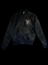 Vintage 80's Los Angeles Raiders  Starter Satin Jacket