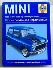 Haynes "Mini" Manuel d'entretien et de réparation (en anglais)