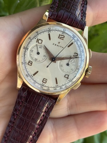 Chronographe vintage zenith - chronographe,