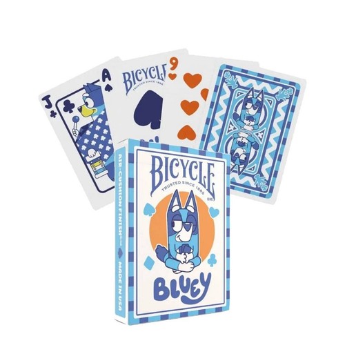 Bicycle bluey jeu cartes - bicycle, de