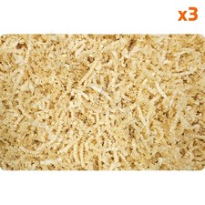 Frisure papier couleur crème