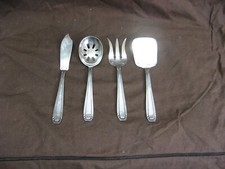 Superbe couvert à mignardise type art déco poinçons d'argenterie Jean Amiel 1905