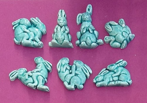 Série complète fèves lapins