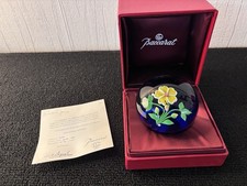 Boule presse papier fleur